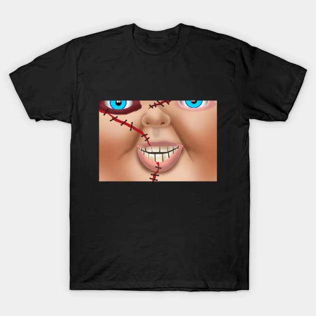 Chucky T-Shirt by SiSuSiSu